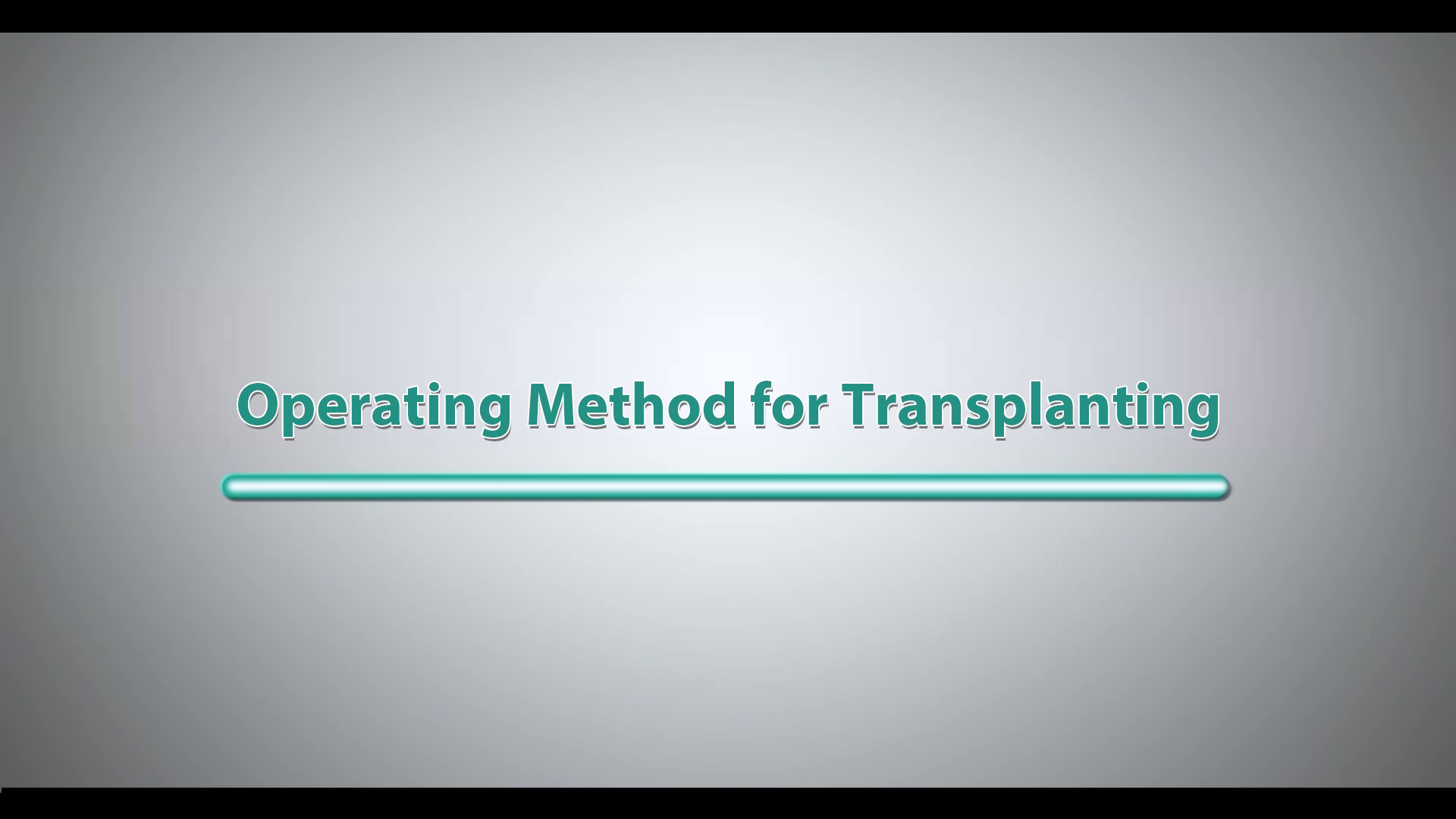(video thumbnail) Operating Method for Transplanting