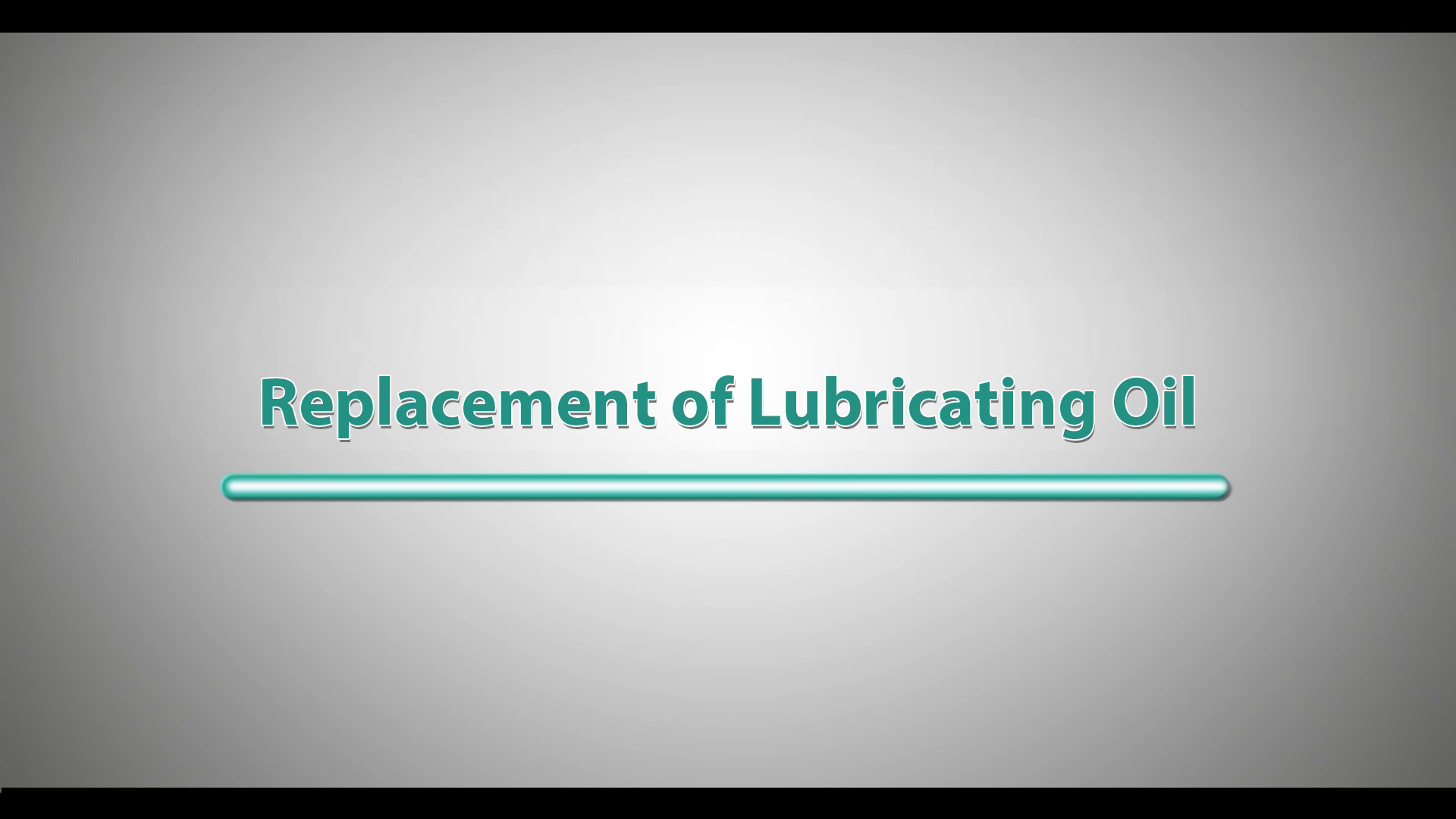 (video thumbnail) Replacement of Lubricating Oil